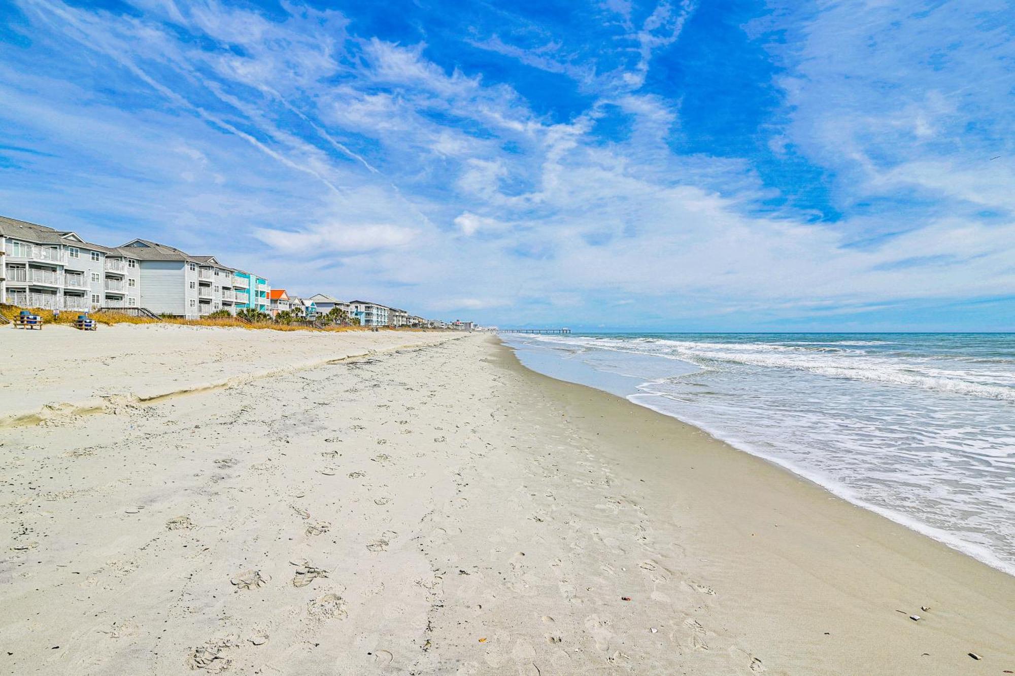 On-The-Beach Escape Oceanfront In Surfside! Мертл-Біч Екстер'єр фото